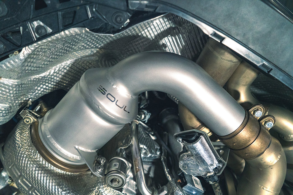 SOUL Performance Sport Catalytic Converters - Porsche 992.2 Carrera (Base / S / T)