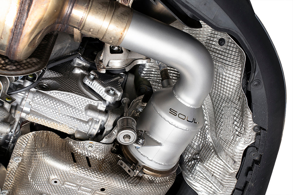 SOUL Performance Sport Catalytic Converters - Porsche 992.1 Carrera