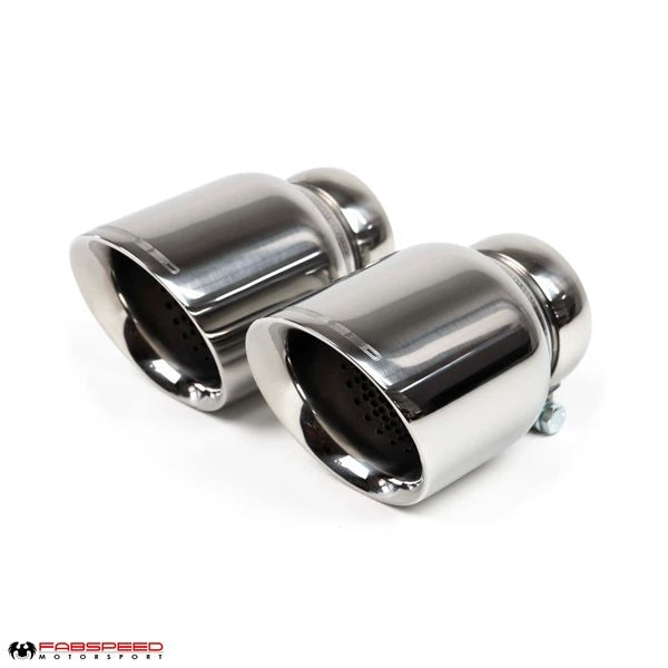 Fabspeed Valved Center Muffler Bypass X-Pipe - Porsche 991.2 Carrera (Non-PSE)