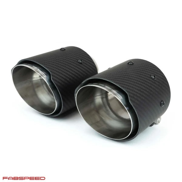 Fabspeed Valved Center Muffler Bypass X-Pipe - Porsche 991.2 Carrera (Non-PSE)