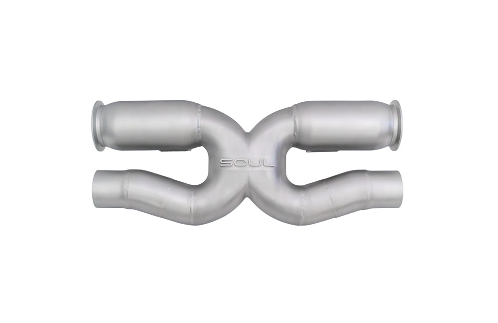 SOUL Performance X-Pipe Exhaust - Porsche 992.2 Carrera (Base / T / S)