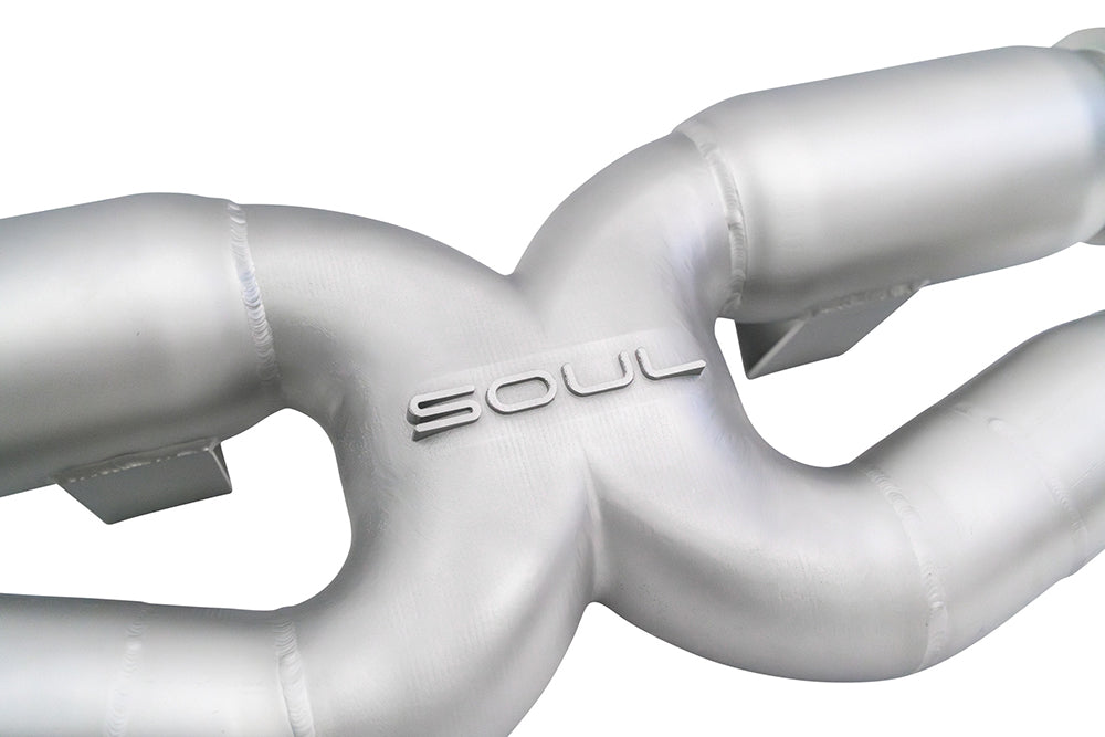 SOUL Performance X-Pipe Exhaust - Porsche 992.2 Carrera (Base / T / S)