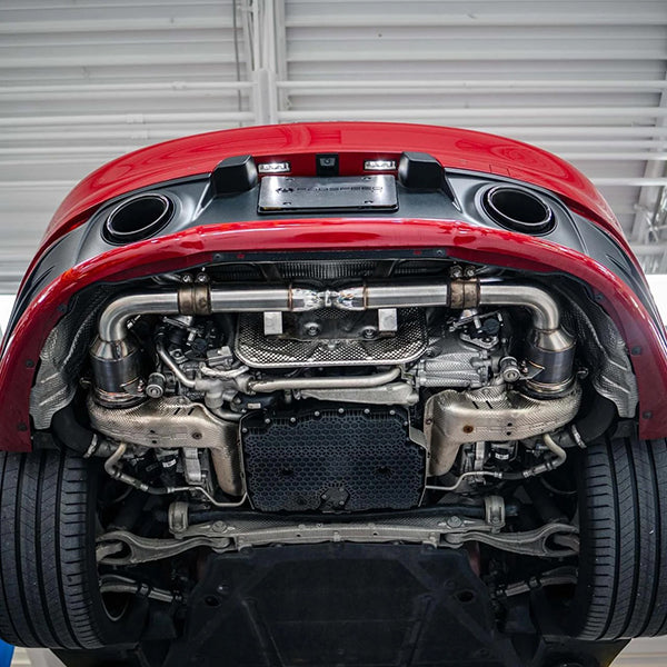 Fabspeed Cat-back Valved Maxflo Exhaust - Porsche 992.2 Carrera (Non-GTS)