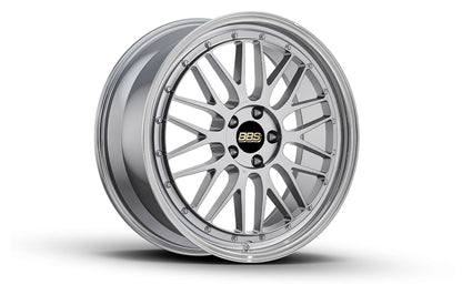 BBS LM for Porsche 5x130 with silver face center.