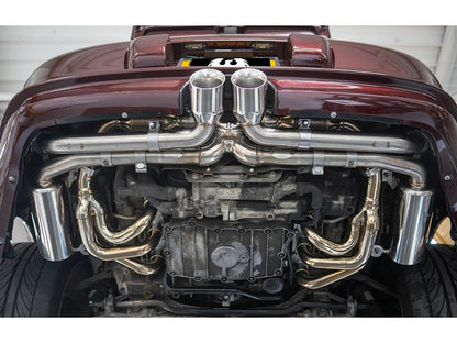 Fabspeed GT3 Center Outlet Conversion Tips - Porsche 996/997.1 Carrera