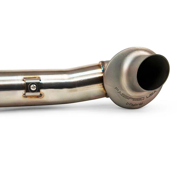 Fabspeed Side Muffler Bypass - Porsche 992.2 Carrera GTS
