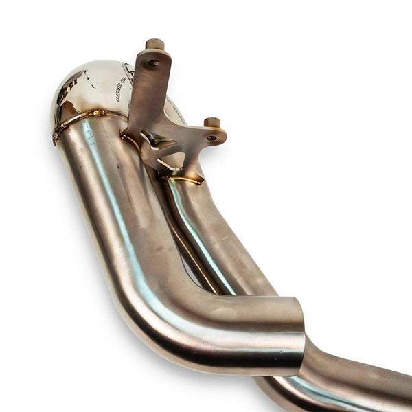 Fabspeed Side Muffler Bypass - Porsche 992.2 Carrera GTS