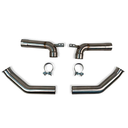 Fabspeed GT3 Center Outlet Conversion Tips - Porsche 996/997.1 Carrera