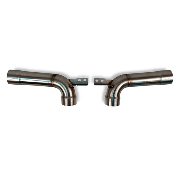 Fabspeed GT3 Center Outlet Conversion Tips - Porsche 996/997.1 Carrera