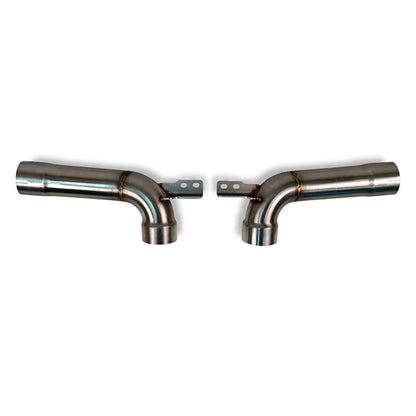 Fabspeed GT3 Center Outlet Conversion Tips - Porsche 996/997.1 Carrera
