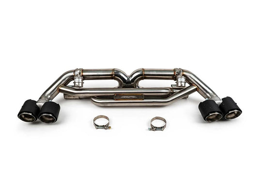 Fabspeed Valved Center Muffler Bypass X-Pipe - Porsche 991.2 Carrera (Non-PSE)