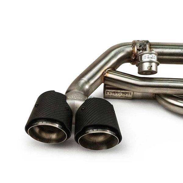 Fabspeed Valved Center Muffler Bypass X-Pipe - Porsche 991.2 Carrera (Non-PSE)