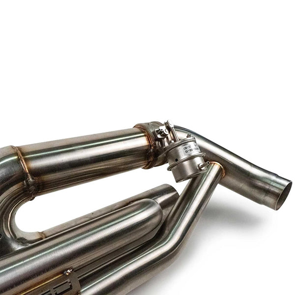 Fabspeed Valved Center Muffler Bypass X-Pipe - Porsche 991.2 Carrera (Non-PSE)