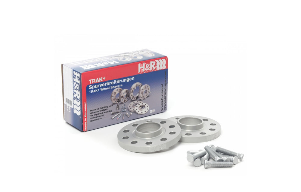 H&R wheel spacers with packaging on a white background.