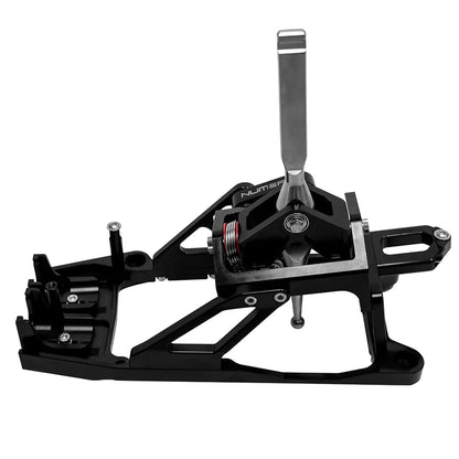 Numeric short throw shifter assembly on white background.