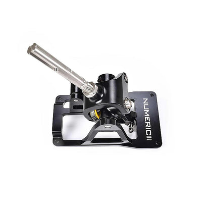 Numeric Racing NM100 shifter assembly detail showing ball bearing pivot.