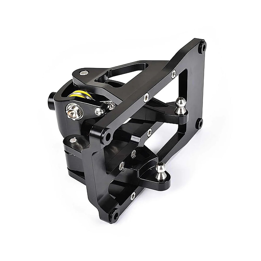 Numeric short throw shifter assembly on white background.