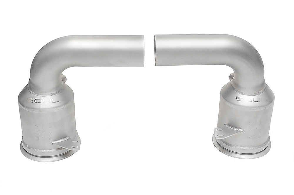 SOUL Performance Sport Catalytic Converters - Porsche 992.1 Carrera