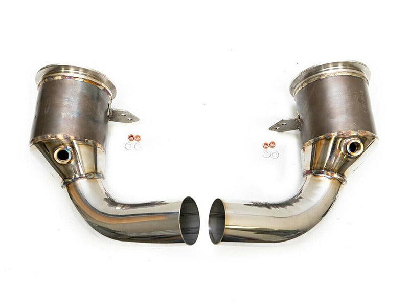 Fabspeed Sport Catalytic Converters - Porsche 992.1 Carrera