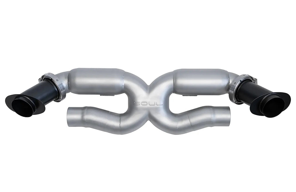 SOUL Performance X-Pipe Exhaust System - Porsche 992.1 Carrera