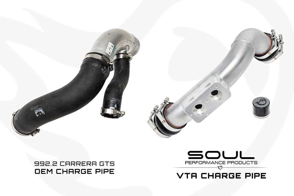 SOUL Performance VTA Charge Pipe - Porsche 992.2 Carrera GTS