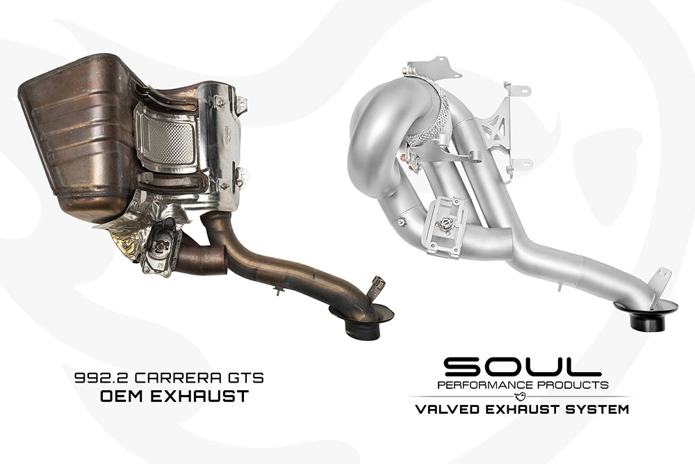SOUL Performance Valved Exhaust - Porsche 992.2 Carrera GTS