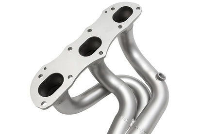 Soul performance competition headers installed on Porsche.