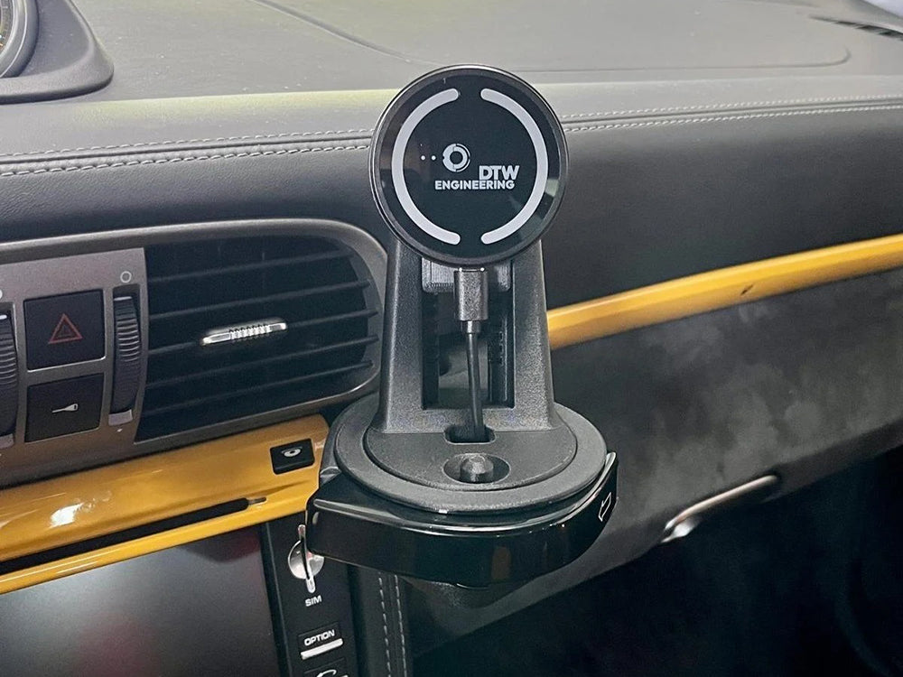 Triebwerk Phone Cup Holder - Porsche 997/991/Boxster/Cayman/Panamera Phone Mount
