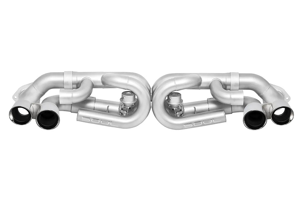 SOUL Performance Valved Exhaust - Porsche 991.1 Carrera (Base w/PSE / S / GTS)