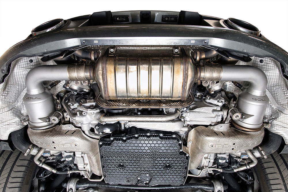 SOUL Performance Cat Bypass Pipes - Porsche 992.1 Carrera