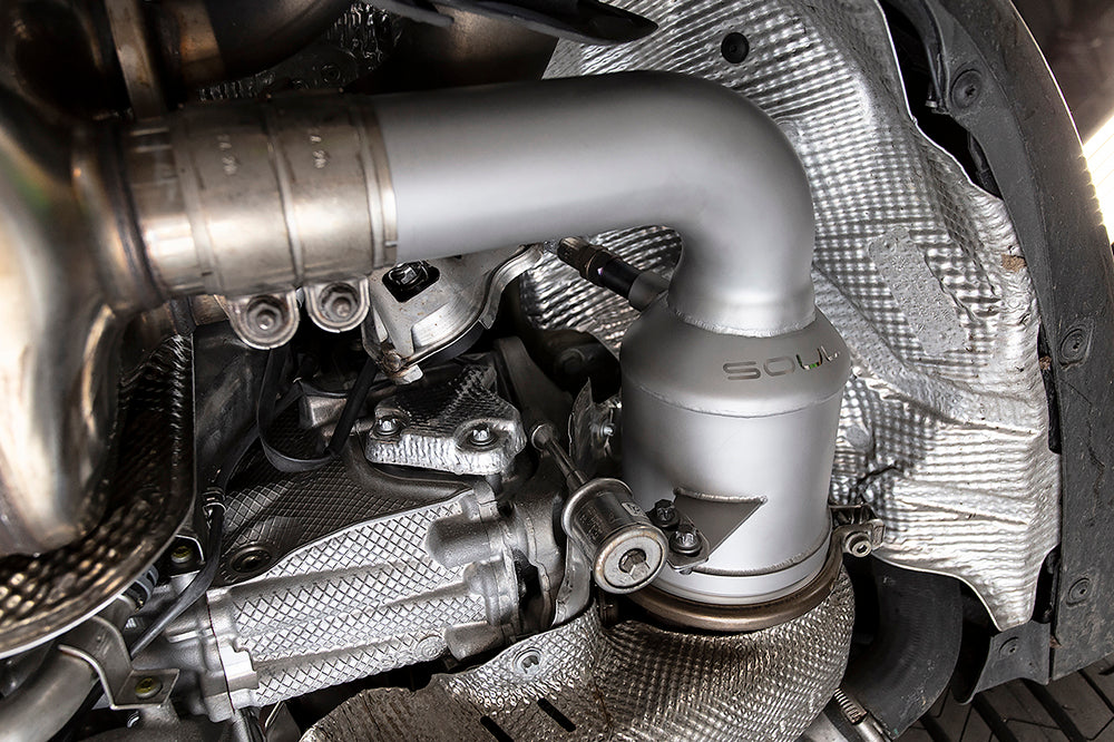 SOUL Performance Cat Bypass Pipes - Porsche 992.1 Carrera