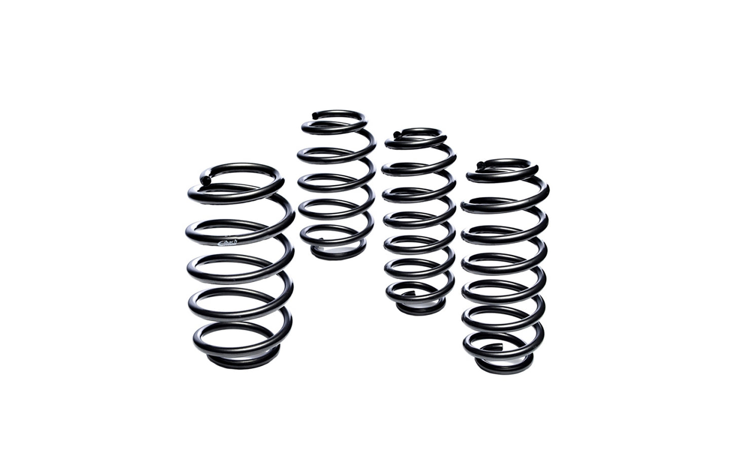 Eibach Pro Kit springs set of 4 for Porsche on white background.