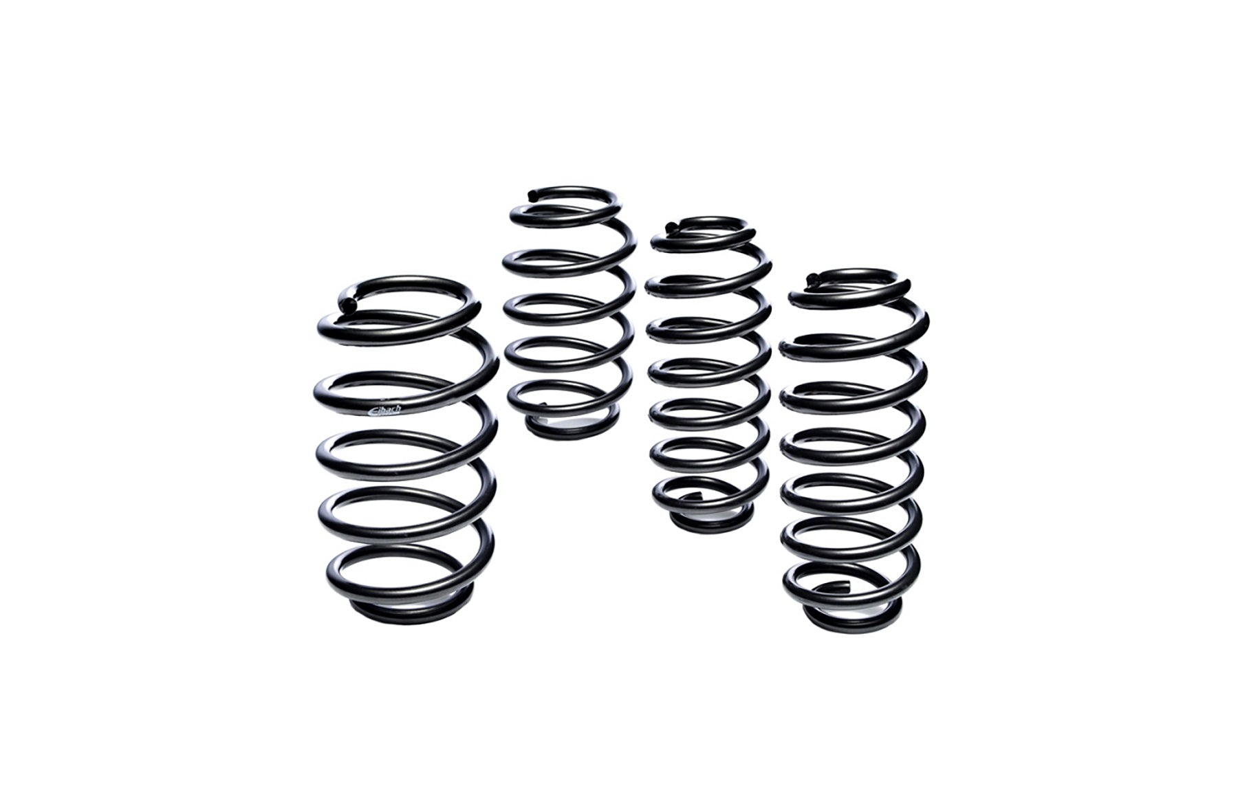 Eibach Pro Kit springs set of 4 for Porsche on white background.