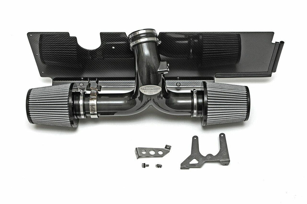 Fabspeed air intake system with components on a white background.