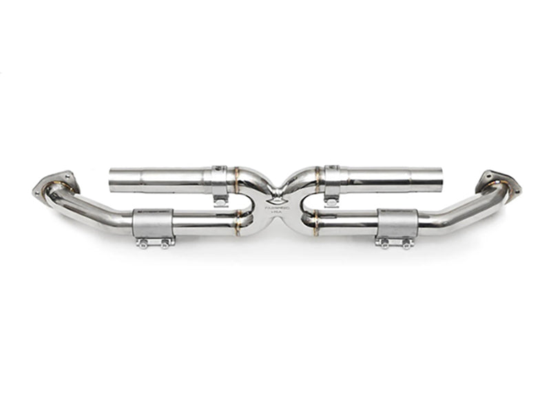 Fabspeed Center Muffler Bypass X-Pipe (Non-Valved) - Porsche 991.1 Carrera