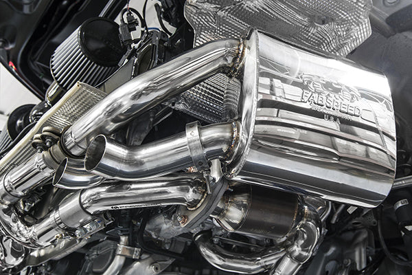 Fabspeed Maxflo Performance Side Exhaust System - Porsche 991.1 Carrera