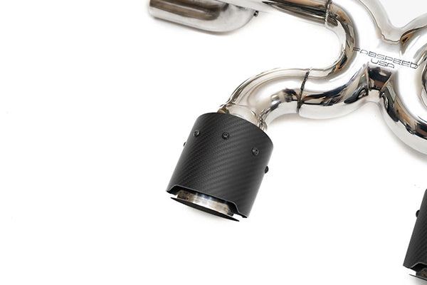 Fabspeed Valved Center Muffler Bypass X-Pipe - Porsche 991.2 Carrera (PSE Only)