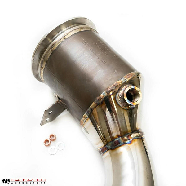 Fabspeed Sport Catalytic Converters - Porsche 992.1 Carrera