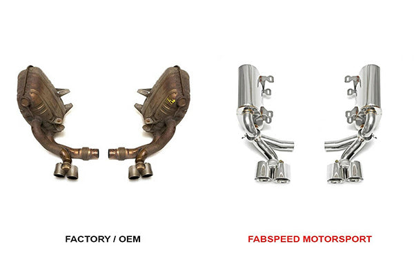 Fabspeed Maxflo Performance Exhaust System - Porsche 997.1 Carrera