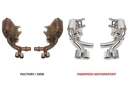 Fabspeed Supercup Exhaust System - Porsche 997.1 Carrera