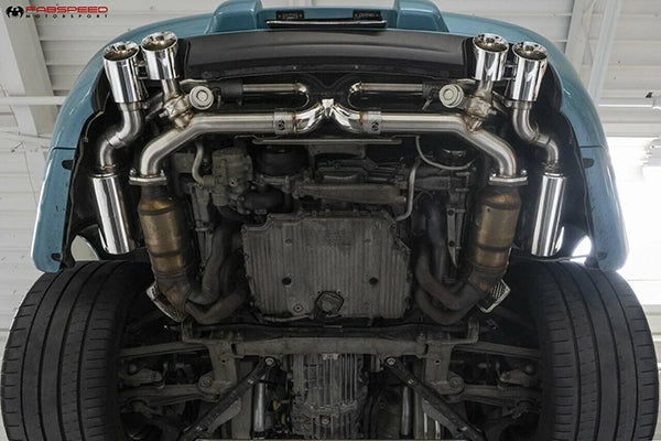 Fabspeed Valved Exhaust System - Porsche 997.2 Carrera