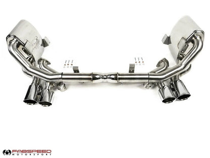 Fabspeed Valved Exhaust System - Porsche 997.2 Carrera