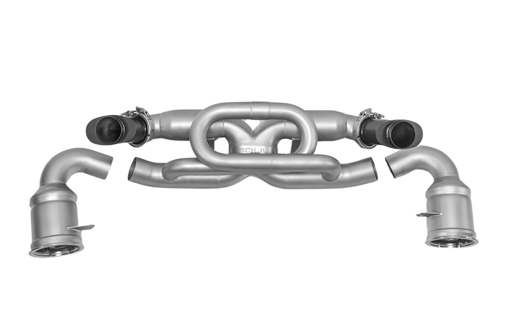 SOUL Performance Non-Valved Exhaust - Porsche 992.2 Carrera (Base / T / S)