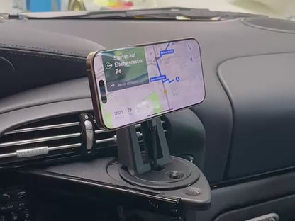 Triebwerk Phone Cup Holder - Porsche 996/986/Boxster/Cayman Phone Mount